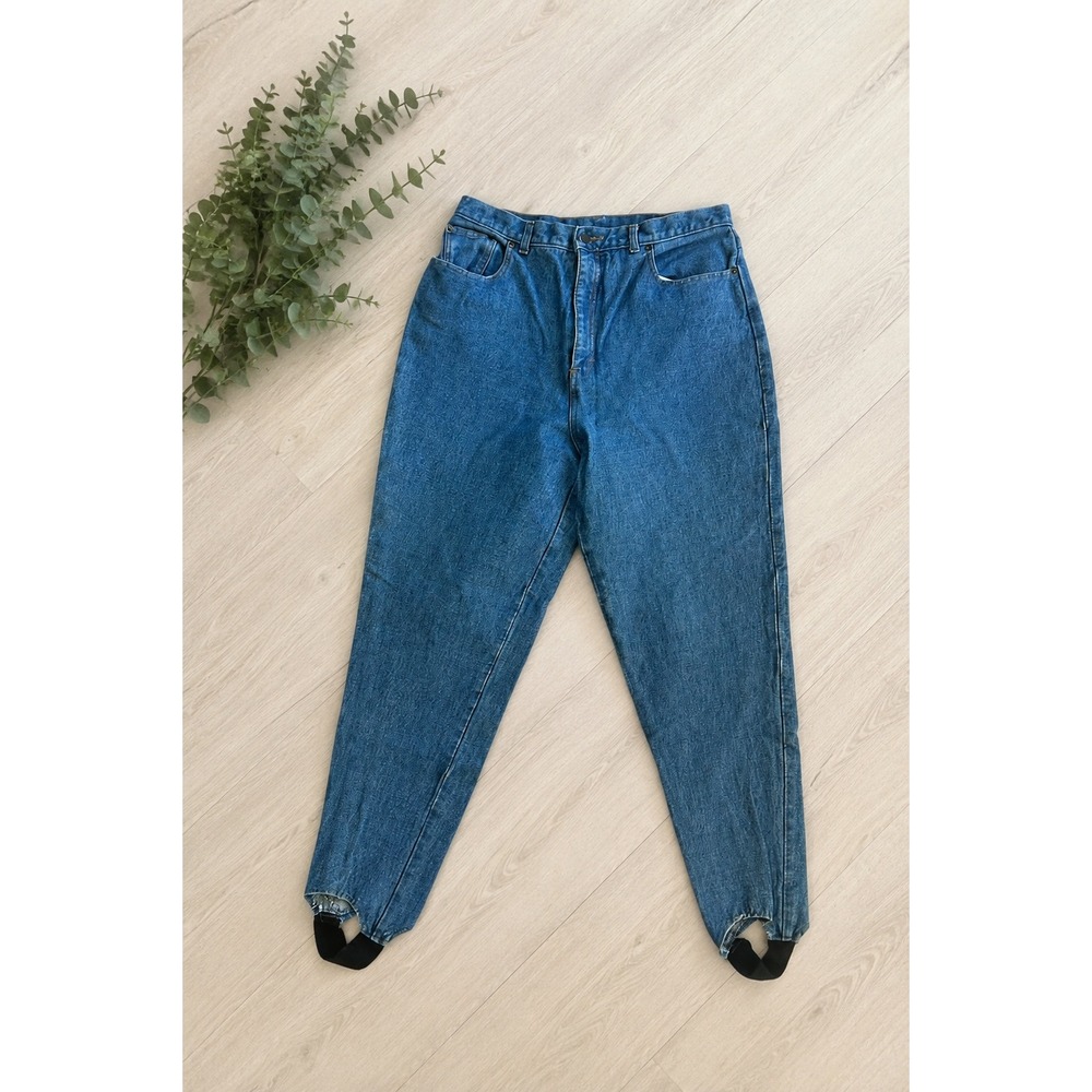 Vintage R&R Made in Canada Stirrup Jeans High Rise Ribcage‎ Mom Jeans 29 Waist